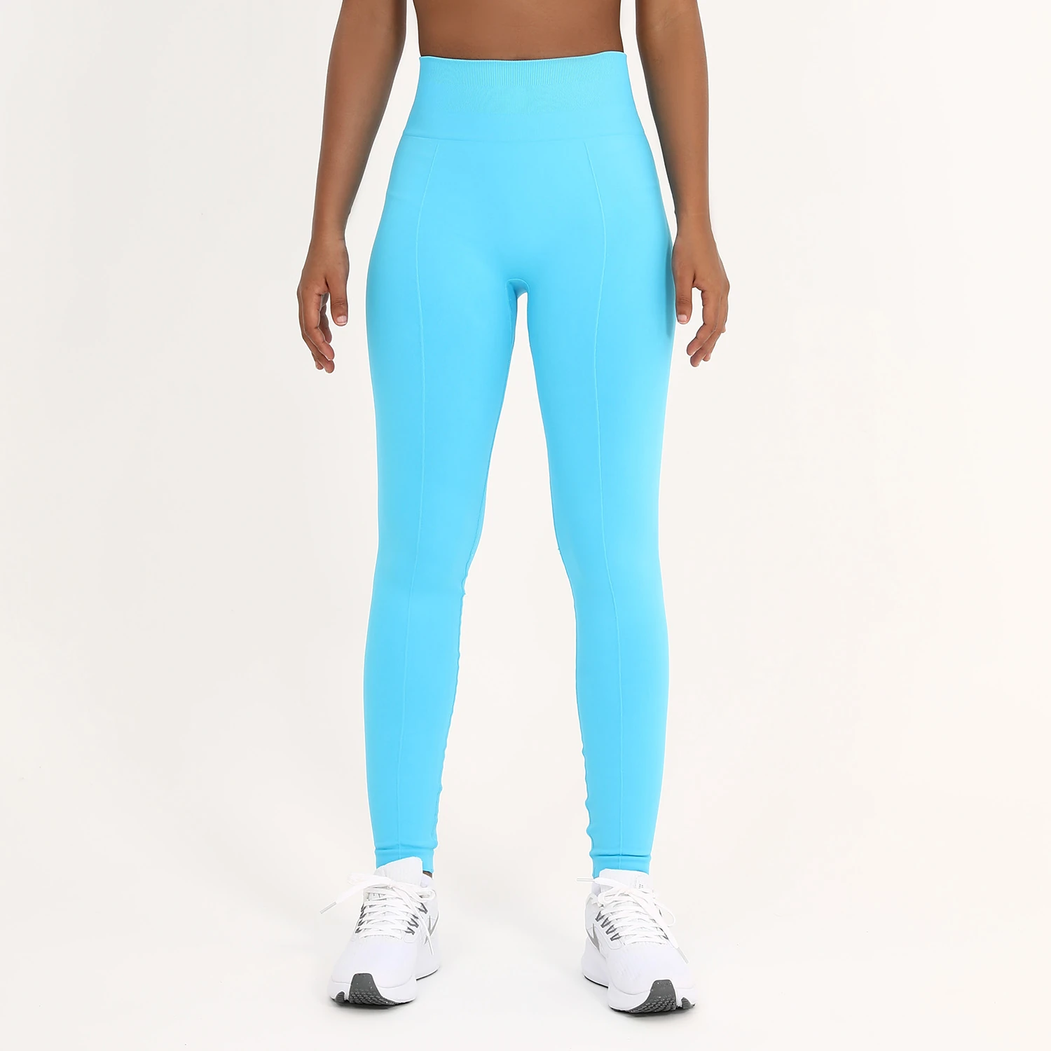 CK9527 Plain fitted leggings