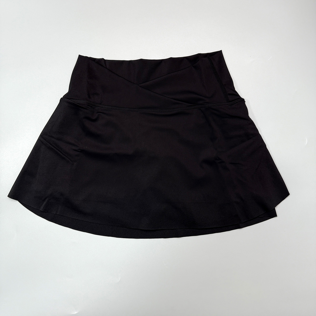 DQ6632 Crossover-Waist Tennis Skort
