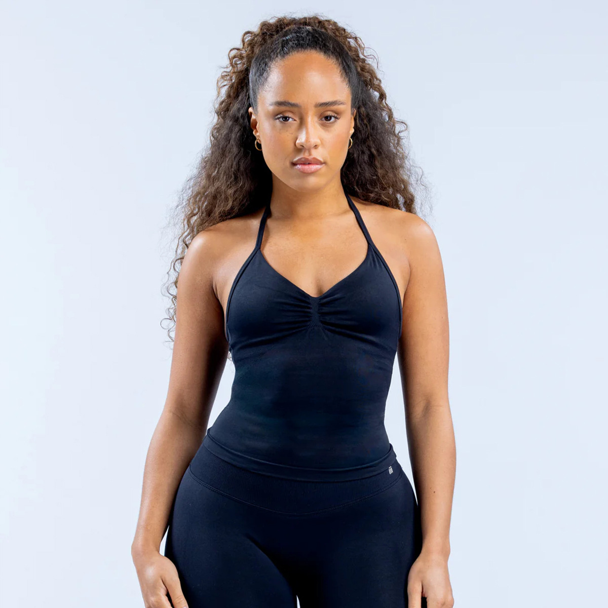 SY5513 Halter fitted tank top