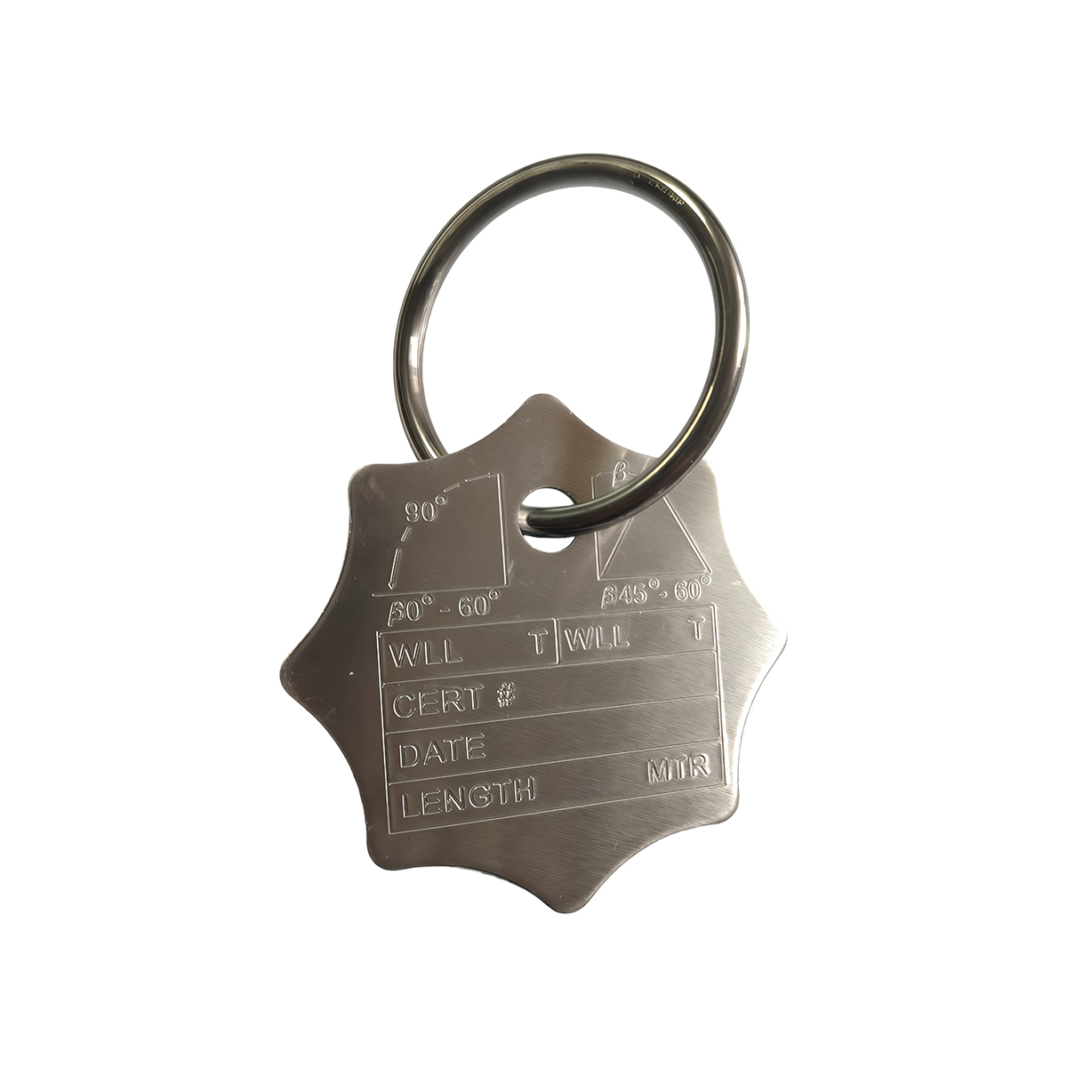 Rigging Identification Tag
