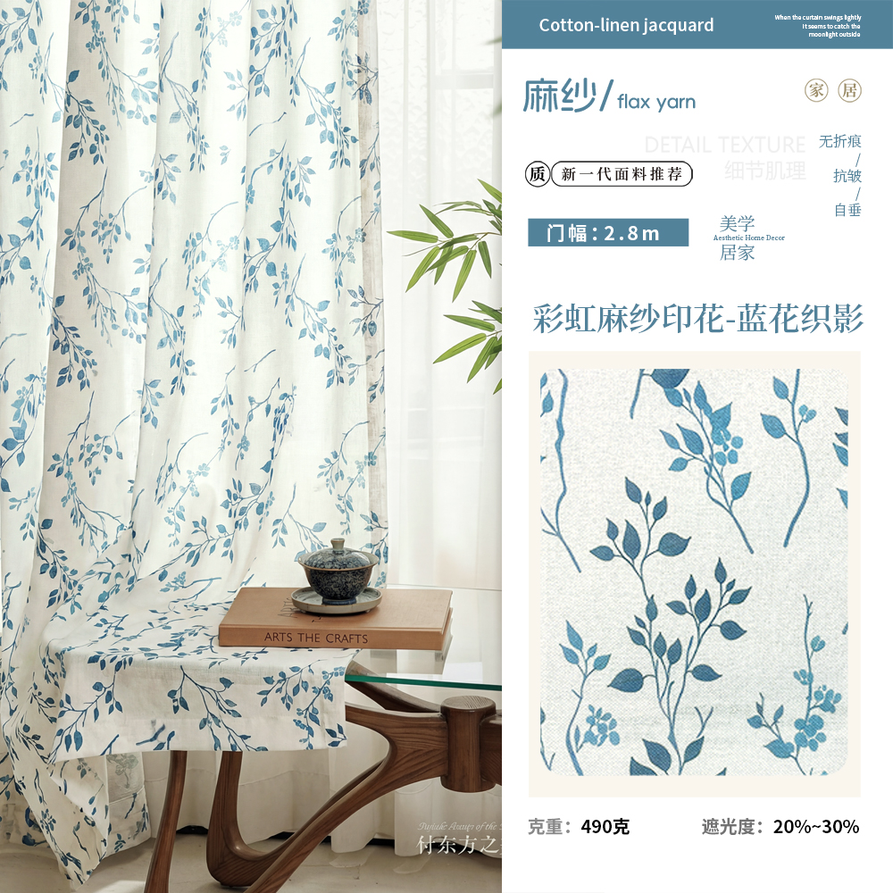 Blue Floral