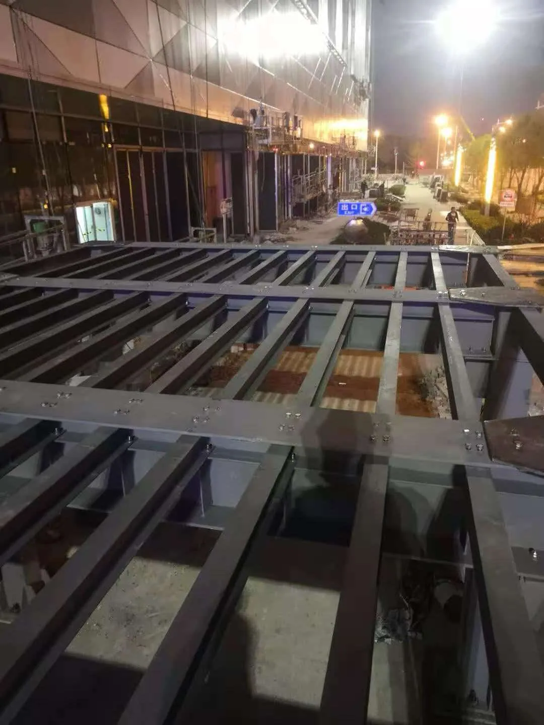 Construction process photograph 1