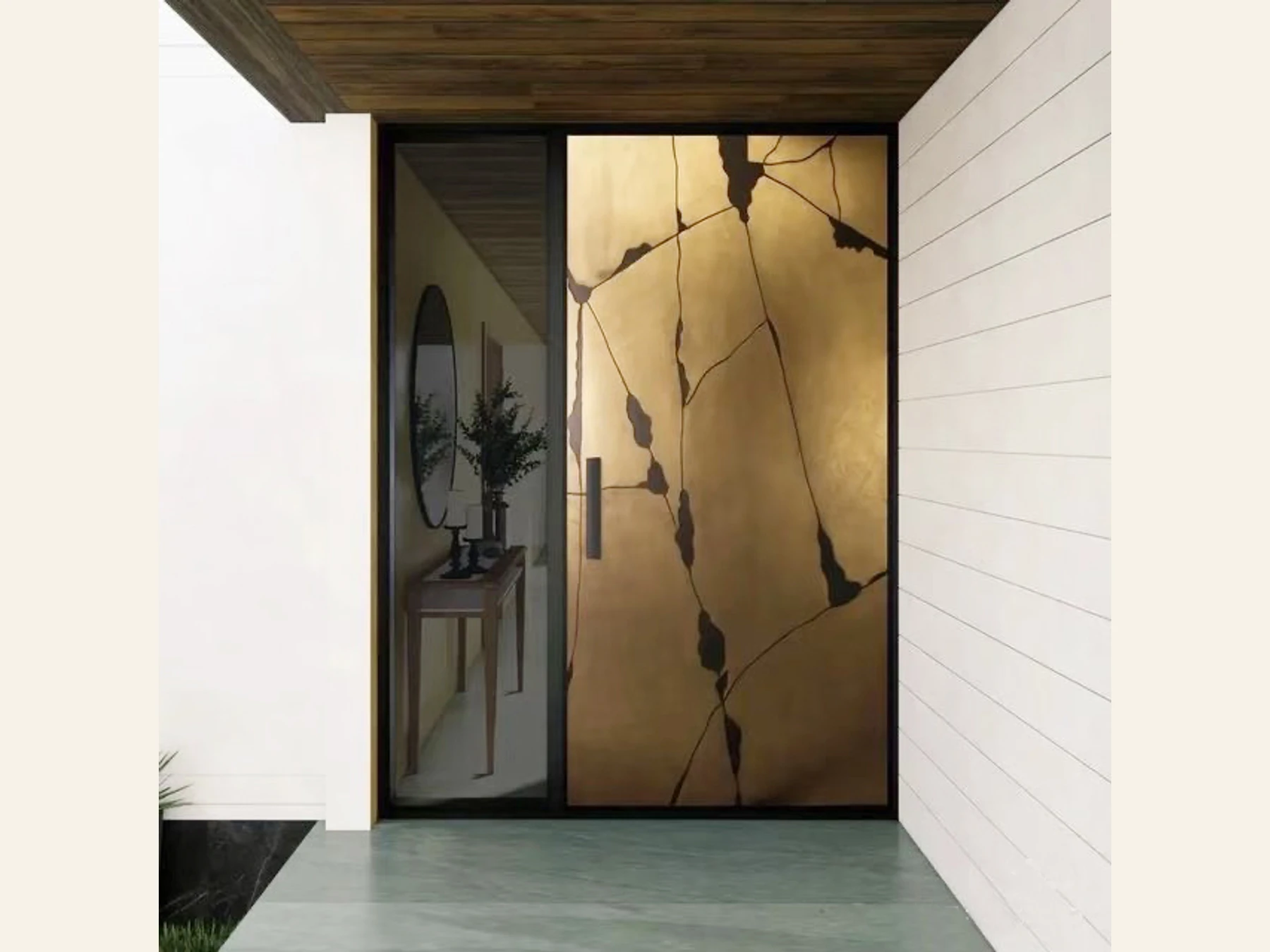 How to Specify Custom Copper Doors for Villa Projects