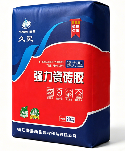Highly Adhesive Tile Glue packaging