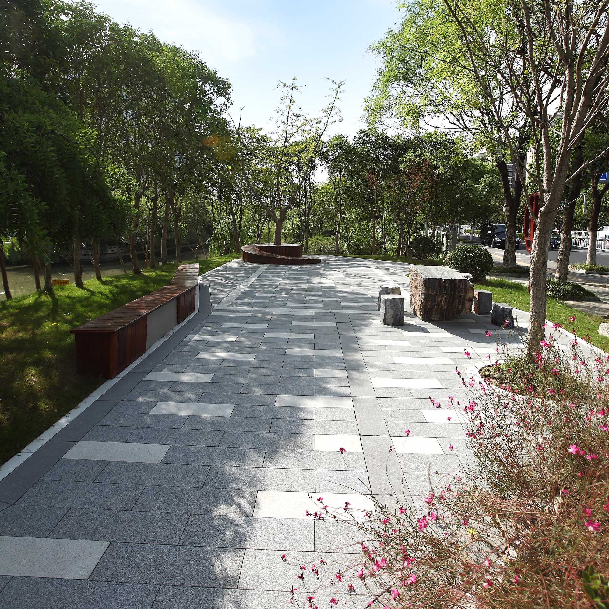 Imitation Stone Shot-blasted Pavement Brick — reference image 5