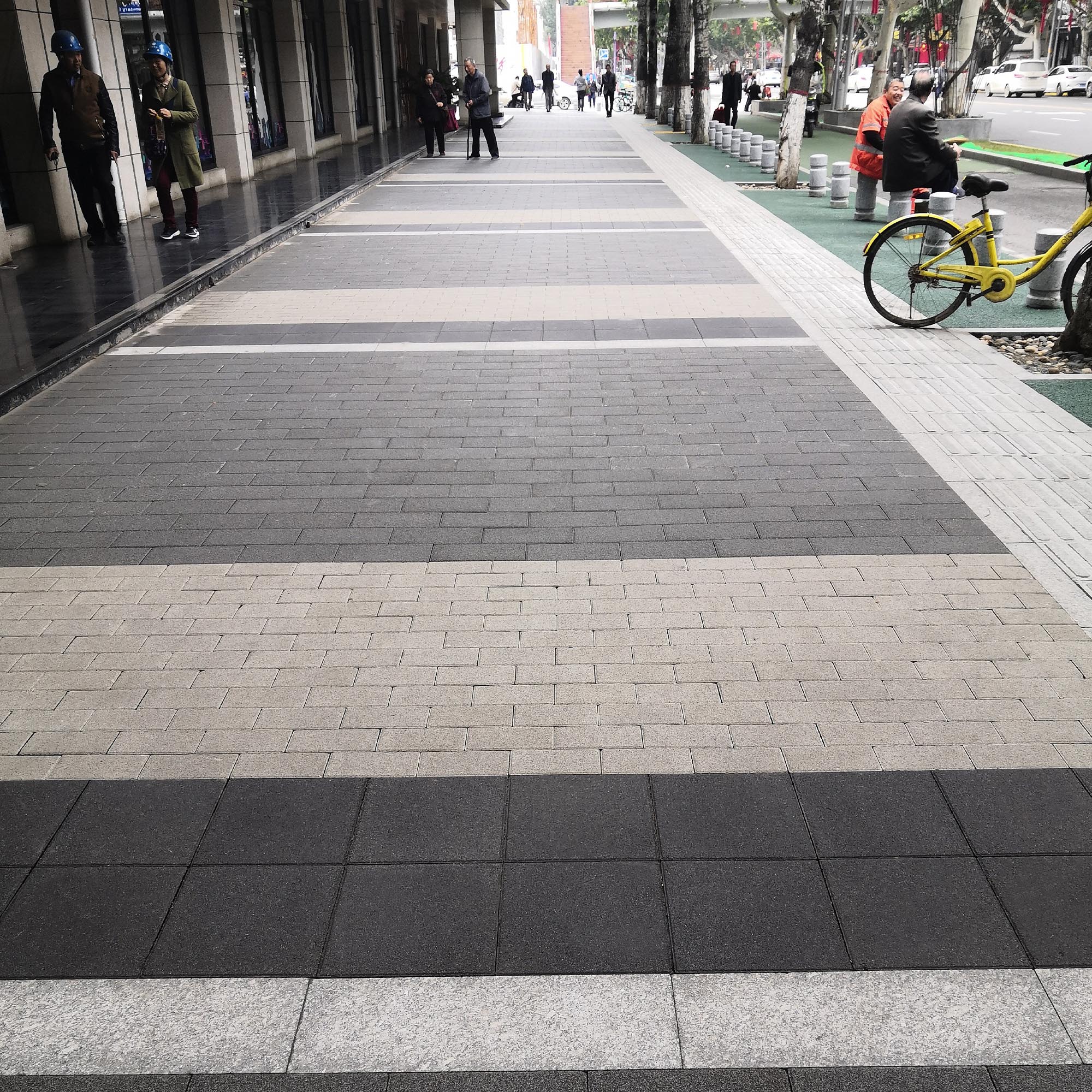 Imitation Stone Shot-blasted Pavement Brick — reference image 9