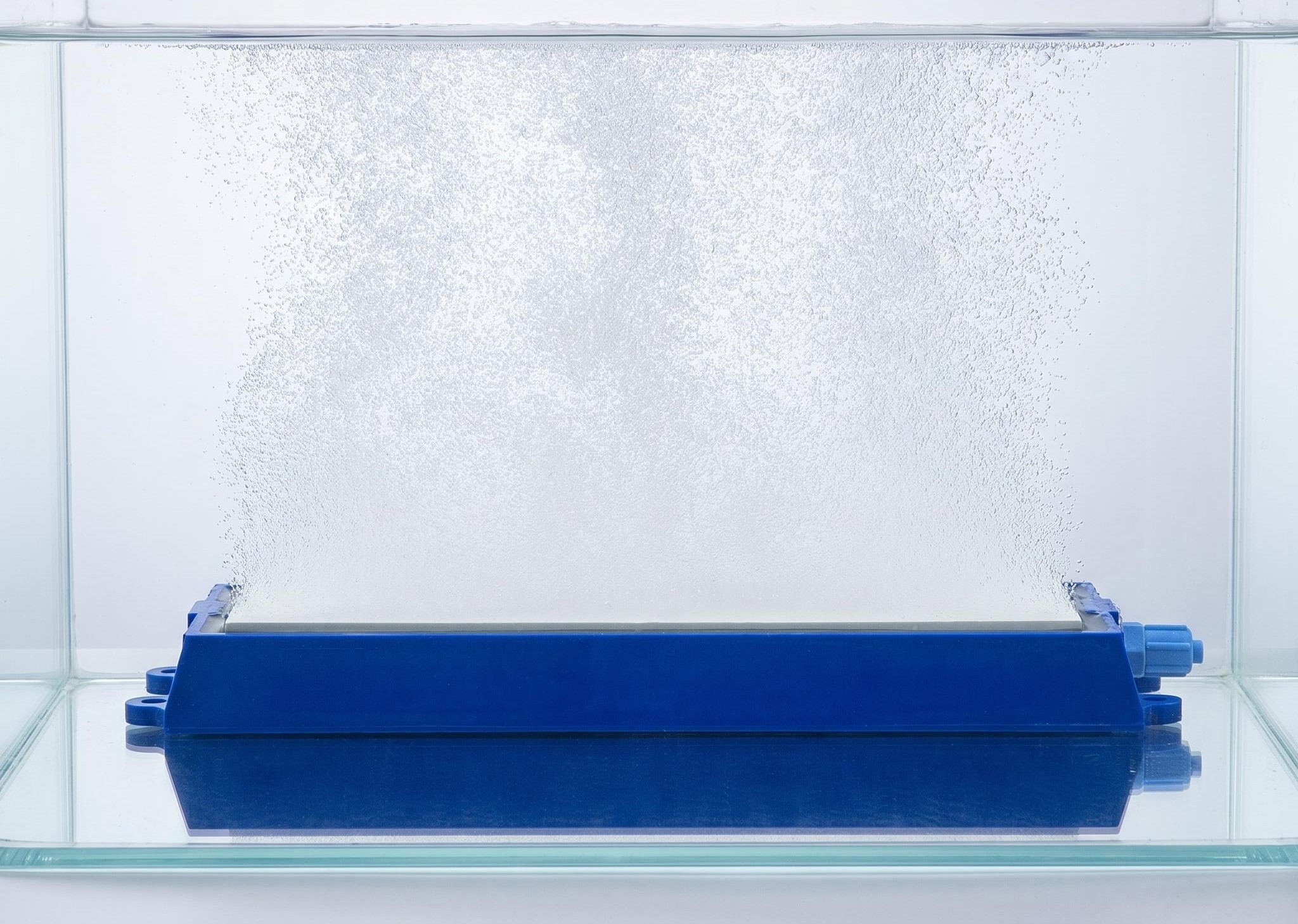 Aeration effect from ceramic diffusers