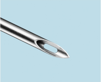 Beveled Tip with Back Hole