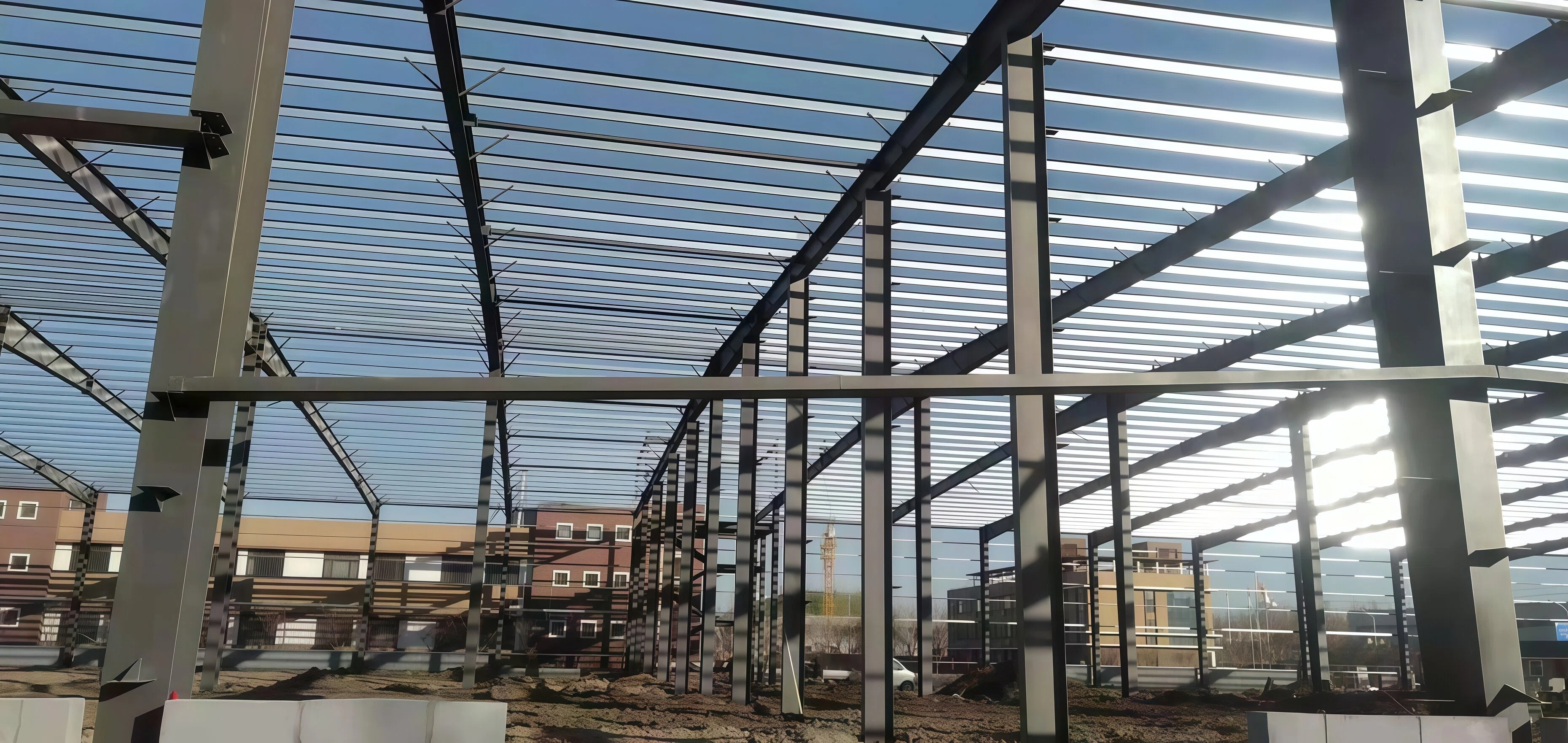 Industrial Steel Building Frame