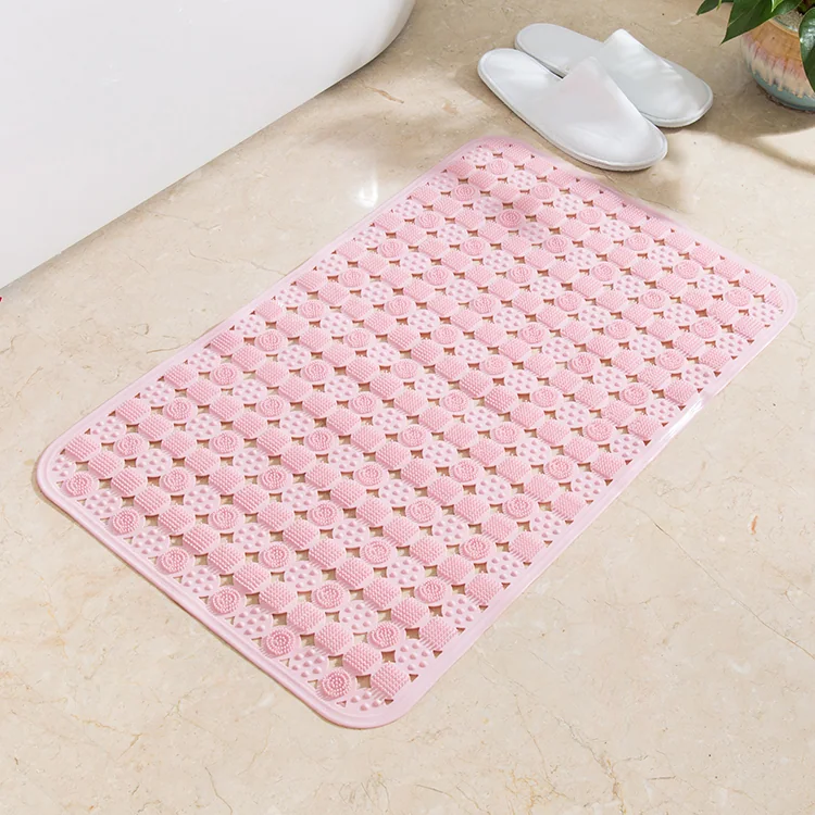Best Selling Modern Eco-Friendly Anti-slip PVC Massage Bath Mat 80x50cm for Home & Commercial Use in Customized Colors