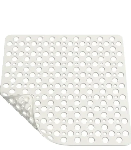 TPE Non-Slip Bathroom Mat-Soft Anti-Slip Shower Rug with Strong Suction Cups Quick Dry Eco-Friendly Home & Hotel Bath Mat