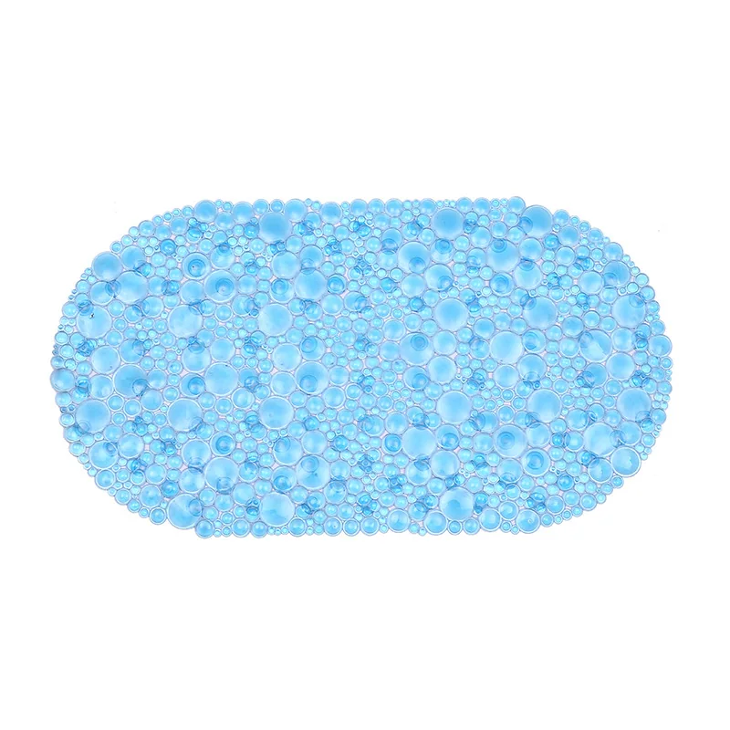 Convex Solid PVC Design Anti-Slip Massage Eco-Friendly Bath Mat Shower Mat for Bath Room