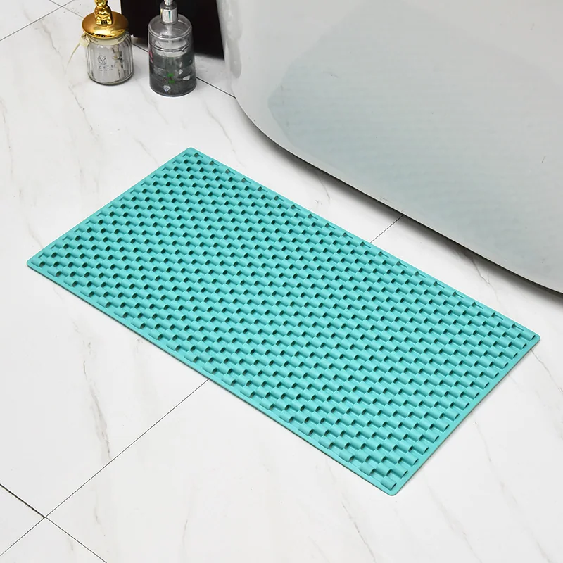 2025 New Popular PVC Non-Slip Eco-Friendly Massage Bath Tub Shower Bathroom Floor Mat TUV Certified for Home Hotel Shower Rooms