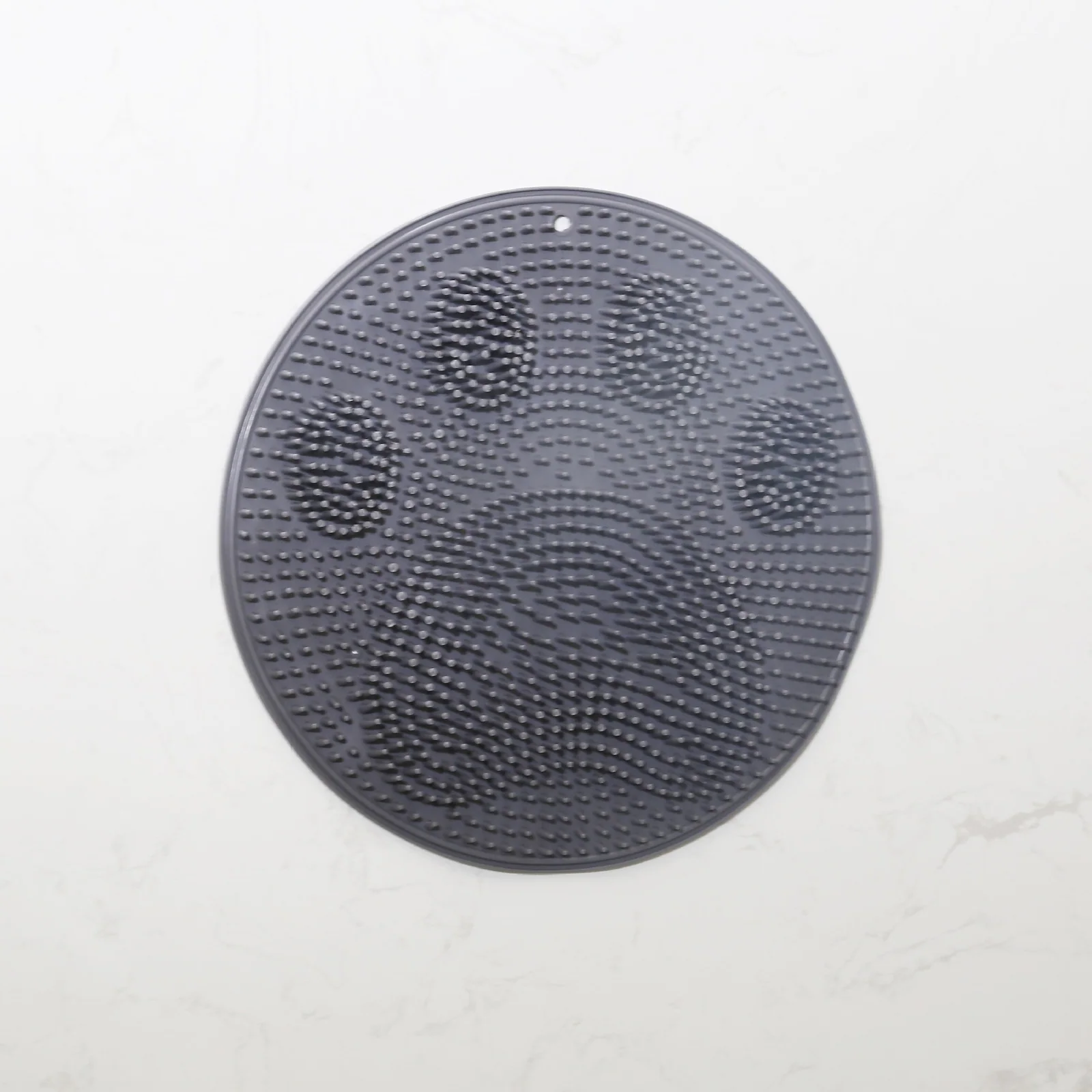 Non Slip PVC Bath Mat Solid Pattern Massage Suction Exfoliating Brushes Eco-Friendly TUV Certified Home Hotel Bath Room Shower