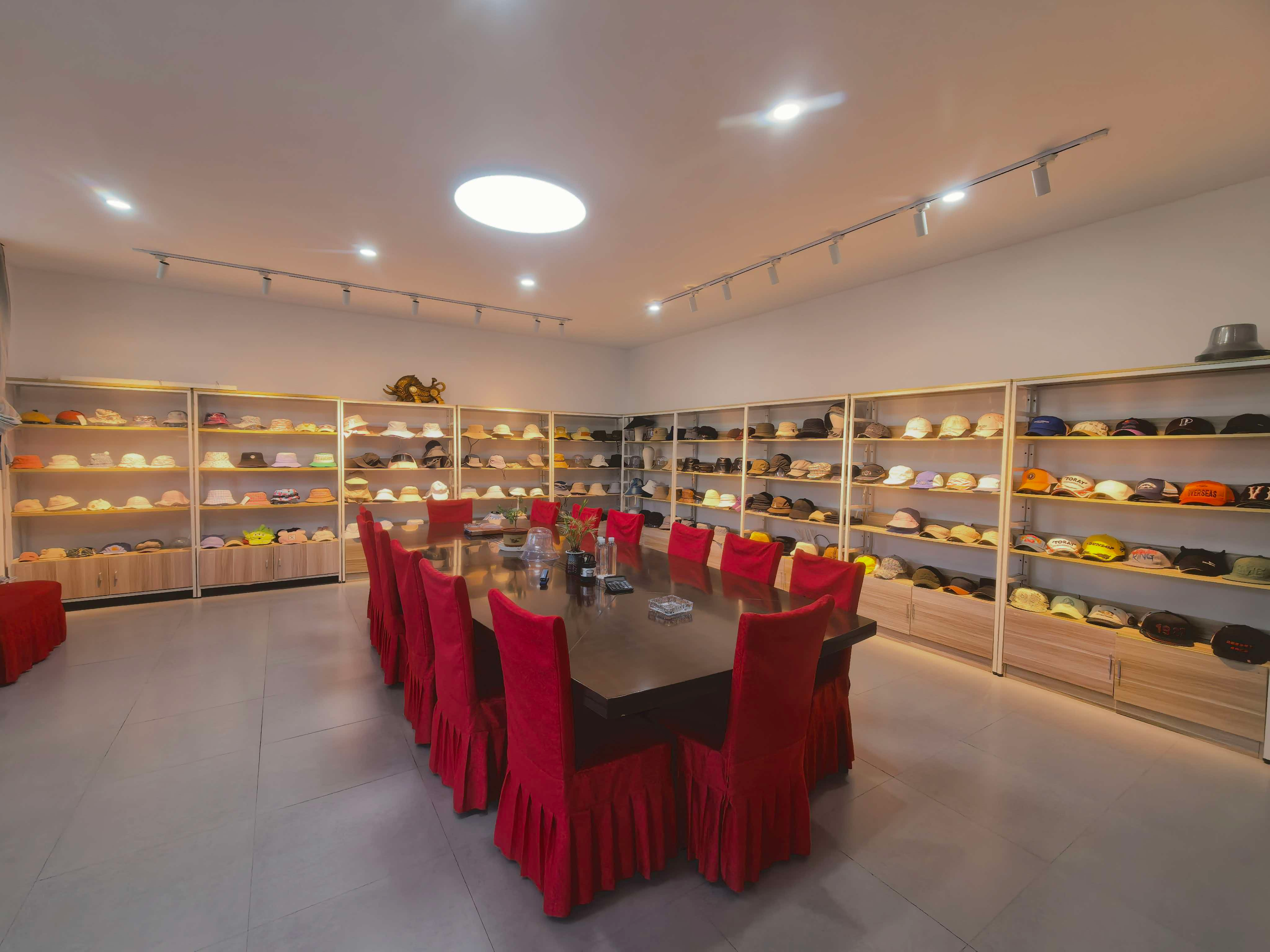 Customer supplied photograph: sample display room