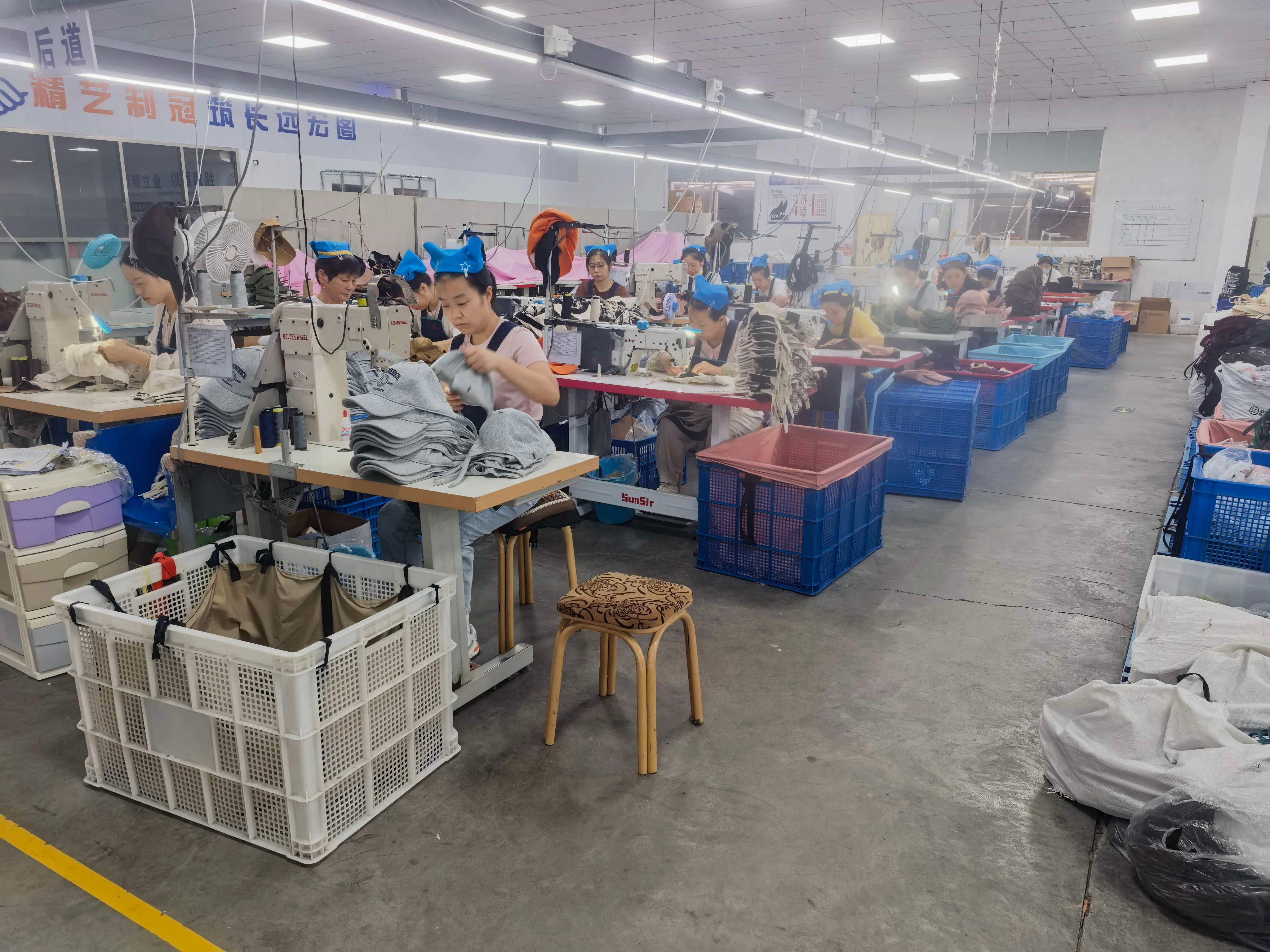 Customer supplied photograph: production area