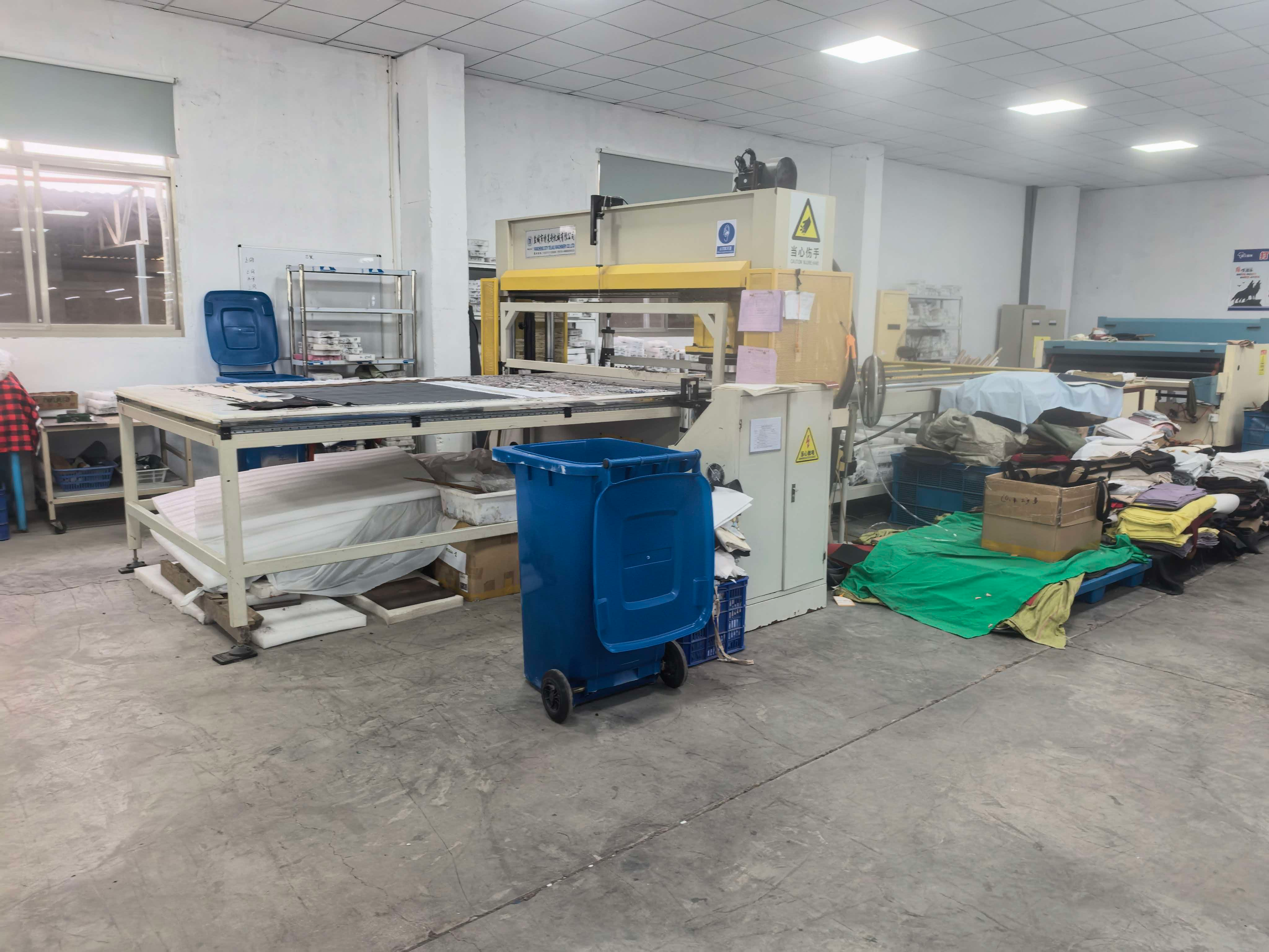 Customer supplied photograph: equipment area