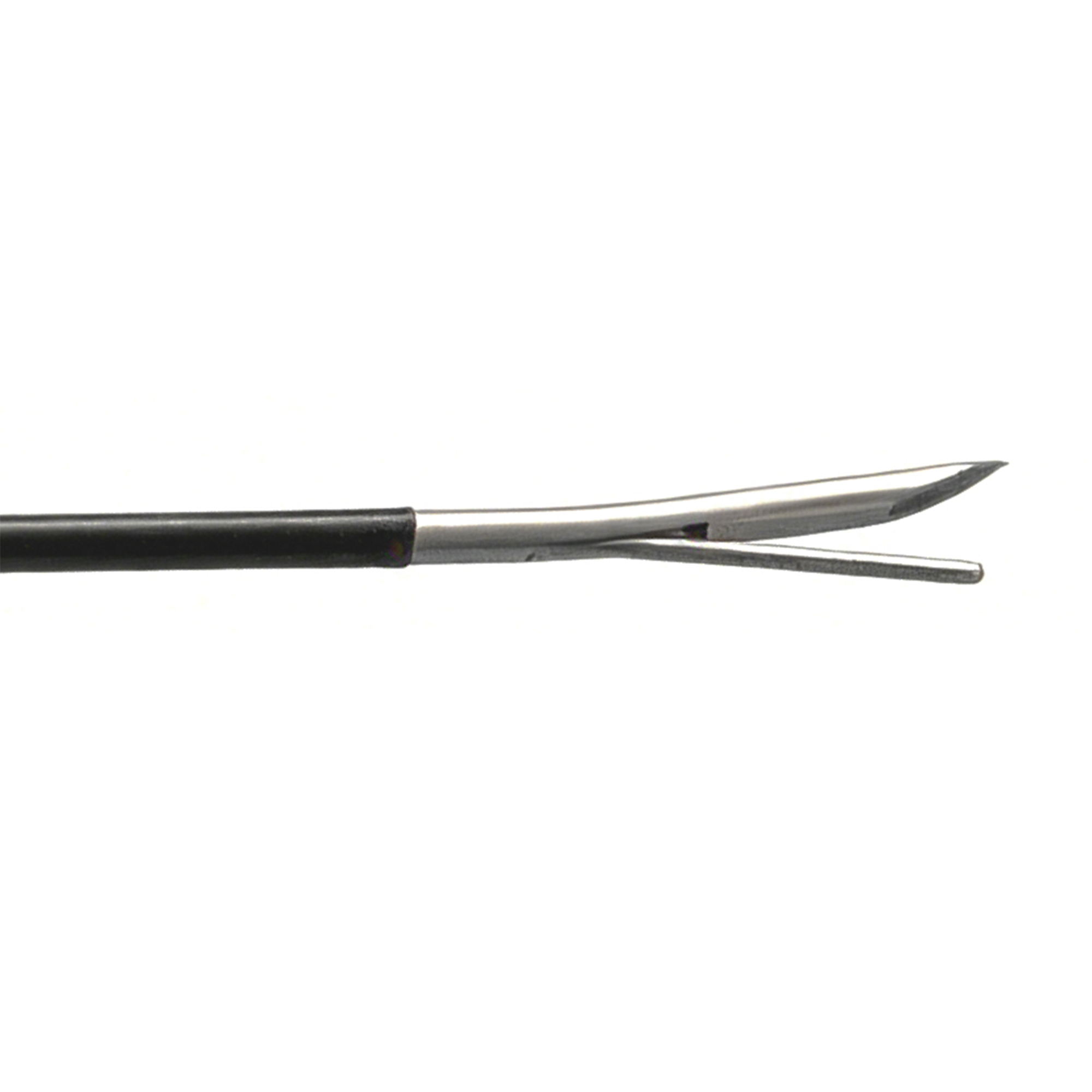 Curved Sharp RF Cannula with Side Port tip structure
