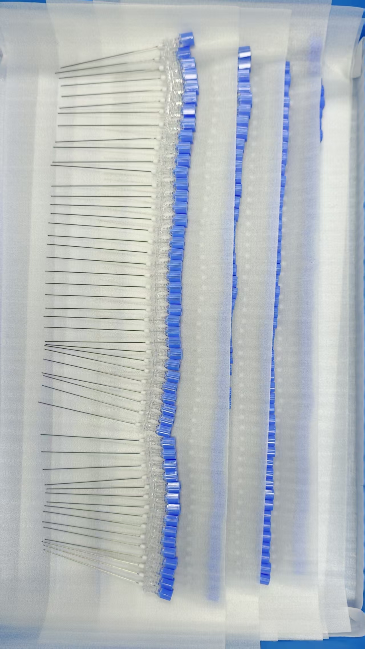 Semi-finished needle assemblies