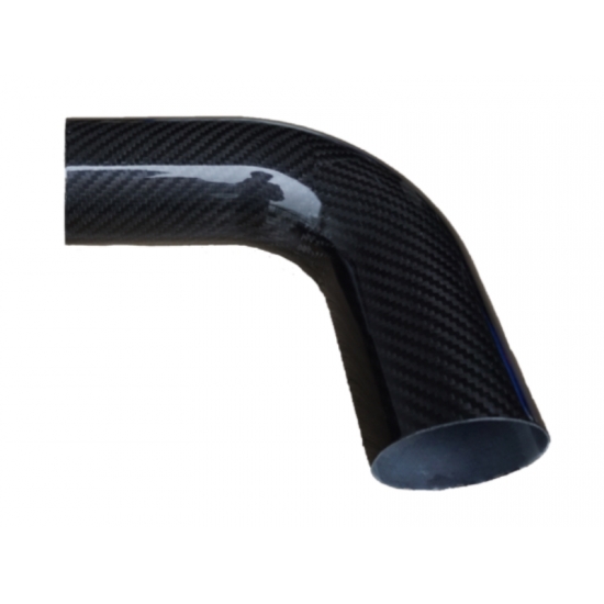 90 Degree Carbon Fiber Elbow Pipe Carbon Tube