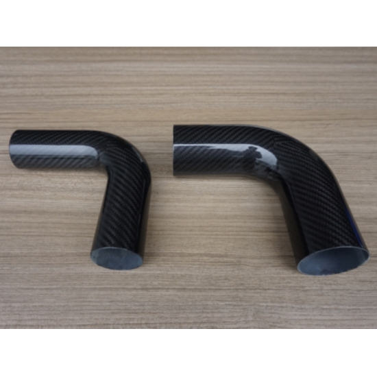 90 Degree Carbon Fiber Elbow Pipe Carbon Tube view 2