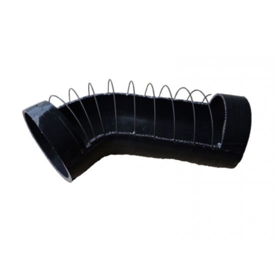 Auto Flexible Wire Reinforced Silicone Hose High Vacuum Pressure