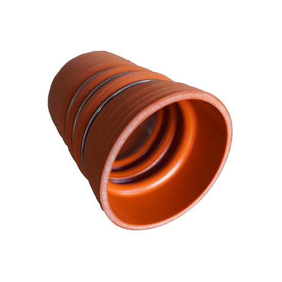 Charge Air Cooler Hose w/Rings - Matte Red view 2