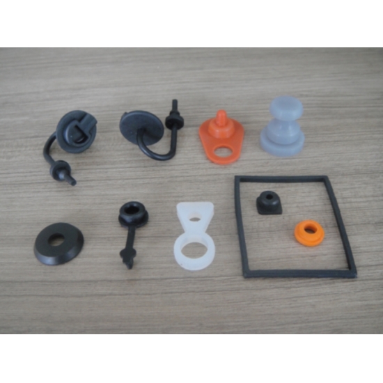 Custom Molded Silicone Parts Injection Molding view 2
