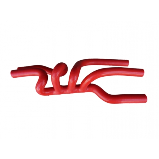 Custom Silicone Radiator Coolant Hose Kits For Motorcycles High Temperature Rating view 2