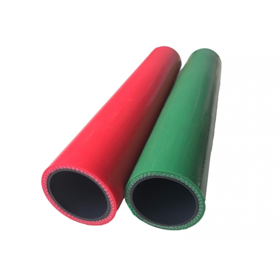 Fluorocarbon FKM Lined Silicone Hose Fluororubber VITON Lining view 4