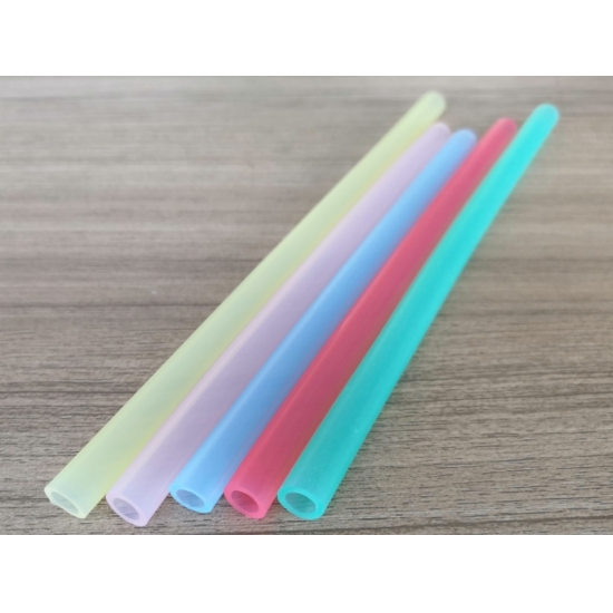 Foode Grade Silicone Straws BPA Free Drinking Straw view 2