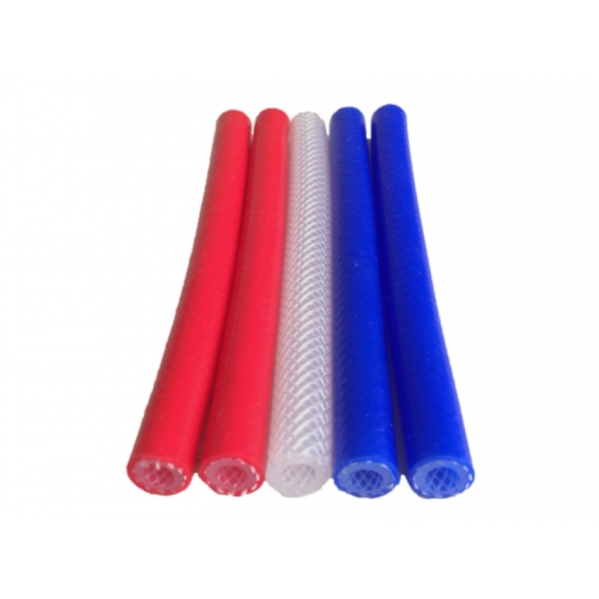 High Temp Silicone Braided Hose Aramid Reinfoced Tubing