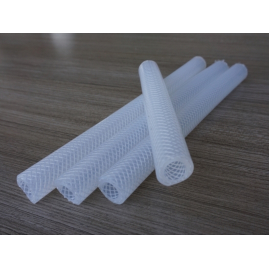 High Temp Silicone Braided Hose Aramid Reinfoced Tubing view 3