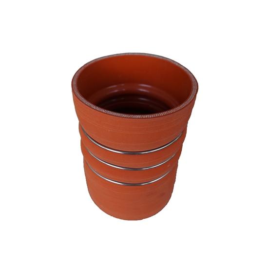 Silicone CAC Hose Inlet Outlet Matte Red view 2