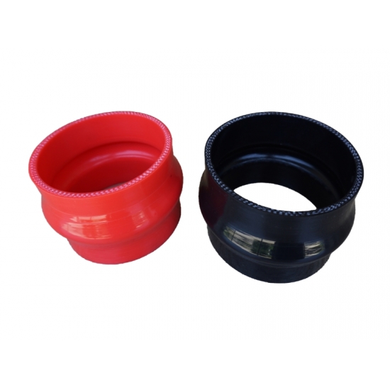 Silicone Hump Hose Coupler Vs Straight Connector SAE J20 view 4