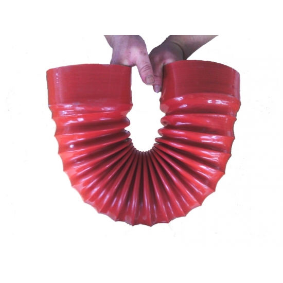 Silicone Rubber Steel Wire Corrugated Hose view 3